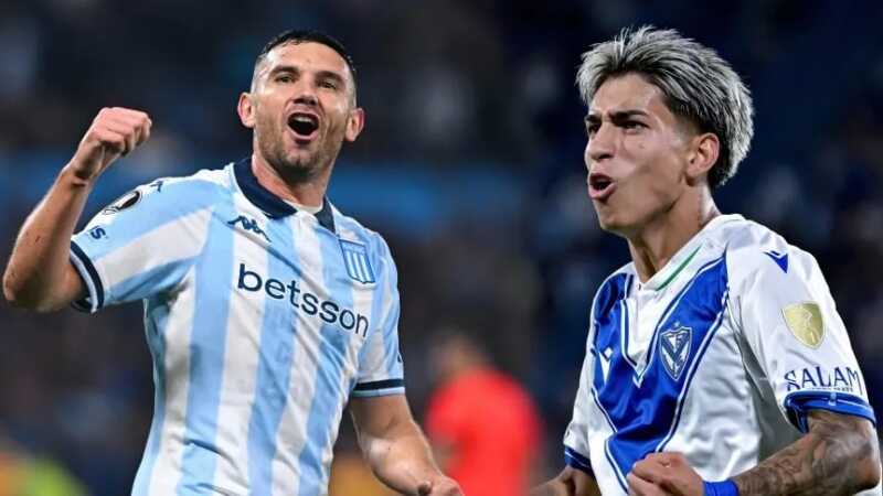 Copa Libertadores: Vélez y Racing abren la serie de cuartos de final Copa Libertadores