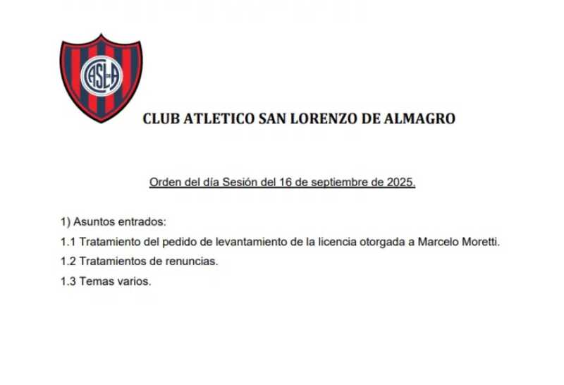San Lorenzo, a la deriva: se declaró la acefalía y habrá elecciones 4 WhatsApp Image 2025 09 17 at 08.08.13 - 3