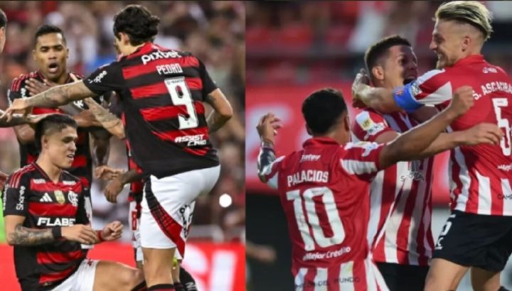 Estudiantes Flamengo por Copa Libertadores