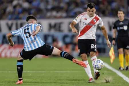 Racing vs River por Copa Argentina