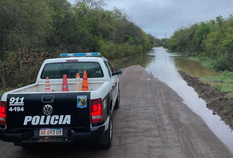Desbordó el arroyo Garupá y mantienen controles preventivos en zonas rurales arroyo