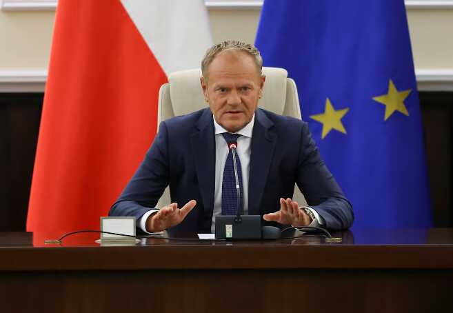 Polonia activa el protocolo de la OTAN tras violación de su espacio aéreo por drones rusos 3 donald tusk - 2