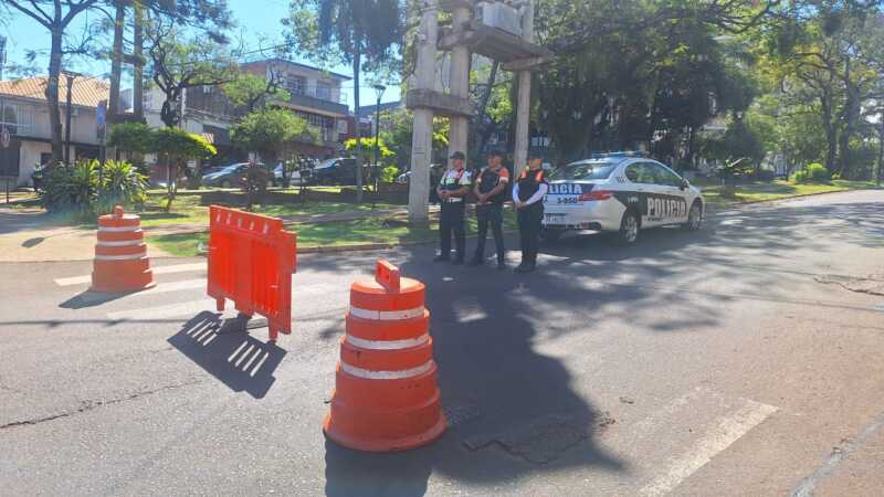 Operativo de seguridad para la Estudiantina: cuáles serán los desvíos y qué no se podrá ingresar 2 estudiantina 2025 posadas