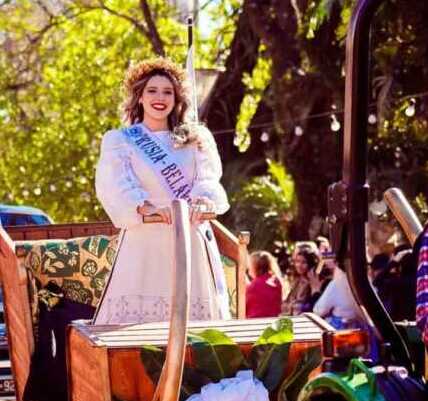Fiesta Nacional del Inmigrante: se reprogramó el desfile inaugural 3 Corte de Cintas hoy, desfile inaugural pospuesto para el fin de semana. Foto: Colectividad Rusa-Belorusa - Fiesta Nacional del Inmigrante.