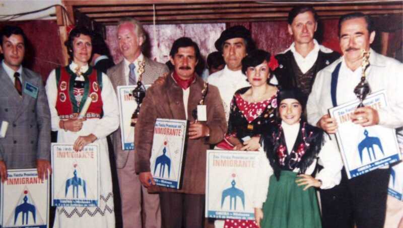 Misiones celebra el Día del Inmigrante con la 45ª Fiesta Nacional en Oberá 6 Entrega de reconocimiento a inmigrantes. Un gesto que se sigue realizándose hasta hoy.