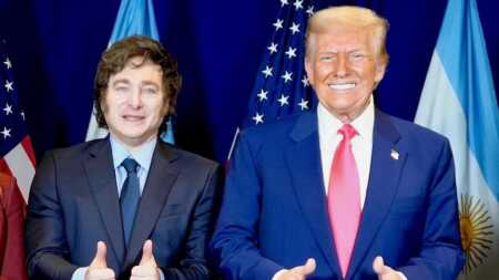 Milei abre su agenda este martes en Nueva York con reuniones clave con Trump y Georgieva Milei Trump