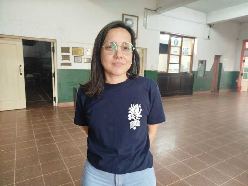 “La intención fue destructiva”, lamentaron desde la Normal Mixta tras el ataque con molotov 3 nerea balbi - 2