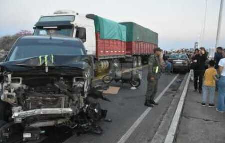 Liberaron al camionero acusado por la tragedia en el puente Chaco Corrientes puente chaco corrientes