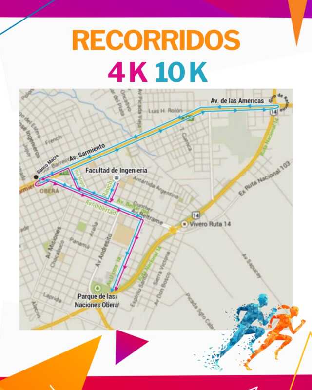 Maratón del Inmigrante: se acerca un evento de deporte y tradición en Oberá 4 recorridos - 3
