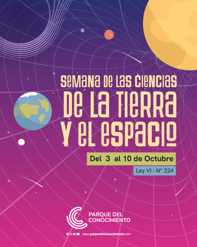 Semana de las Ciencias de la Tierra y el Espacio en el Parque del Conocimiento 3 Charlas y observaciones astronómicas en el Parque del Conocimiento
