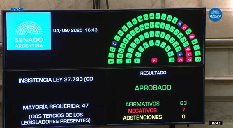 Con acompañamiento de los senadores misioneros, es ley la Emergencia en Discapacidad 5 ley de emergencia en discapacidad