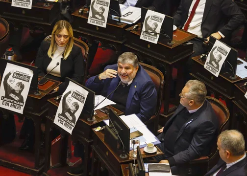 Miércoles clave en el Senado: se define el temario de sesión y la interpelación a Karina Milei 2 Tensión política: el Senado define interpelación a Karina Milei y proyectos clave para la oposición. FOTO NA: Damián Dopacio.