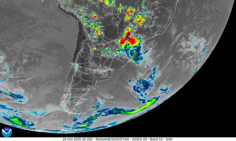 Alerta amarilla: Posadas acumuló el 43% de las lluvias del mes en un sólo día 2 Posadas registró más de 100 mm de lluvia y continúa la alerta por tormentas