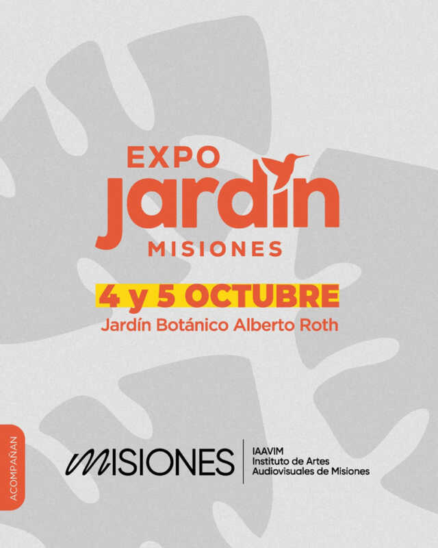 Octubre en Posadas: música, teatro y cine para toda la familia 3 20251001 acm 18 expo jardin - 2