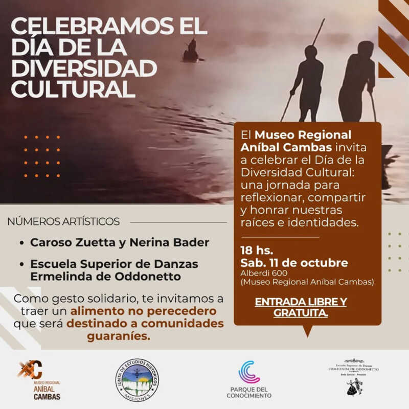 Actividades culturales para celebrar el fin de semana largo en Posadas 5 20251008 acm 24 dia diversidad cultural cambas - 4