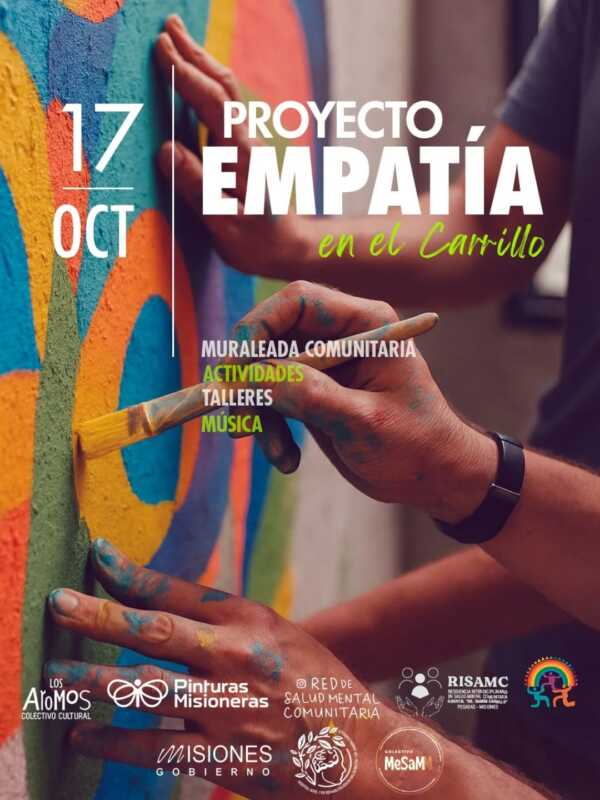 Talleres, arte y reflexión: ‘’Empatía en el Carrillo’’ llega al Hospital Ramón Carrillo 4 Una jornada artística y comunitaria en el Hospital Carrillo invita a reflexionar sobre salud mental e inclusión
