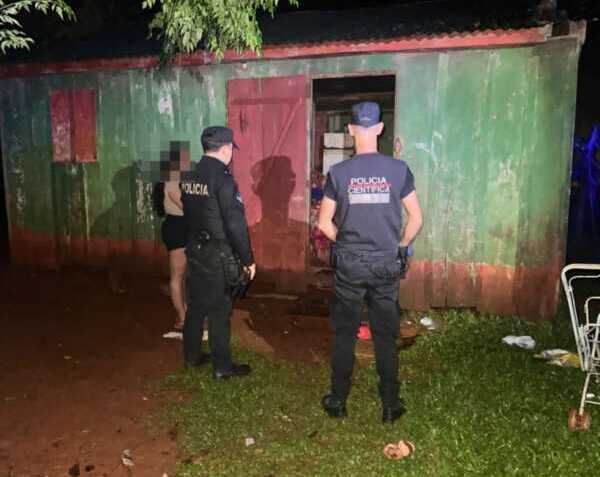 Detenido en El Soberbio por amenazar a vecina con arma de fuego y efectuar un disparo