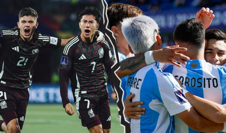 Argentina se enfrenta a México en los cuartos de final del Mundial Sub-20 Argentina