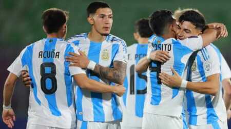 Mundial Sub-20: Argentina goleó a Australia y aseguró su pase a octavos Argentina Mundial Sub-20