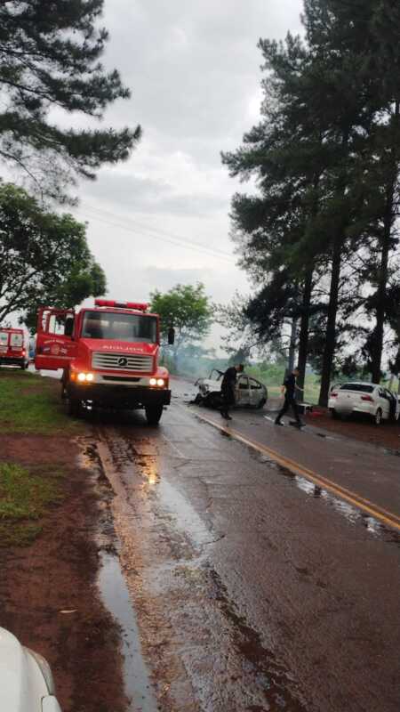 Tragedia en Azara: un choque frontal dejó un muerto y dos heridos sobre la Ruta Provincial N.º 1 3 Azara