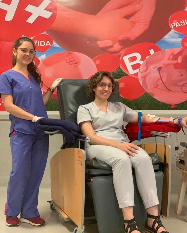 Banco de Sangre Misiones: una red que sostiene la vida sanitaria 3 Dra. Daiana Buzin, desde pediatría del Hospital SAMIC de Oberá, donante activa.