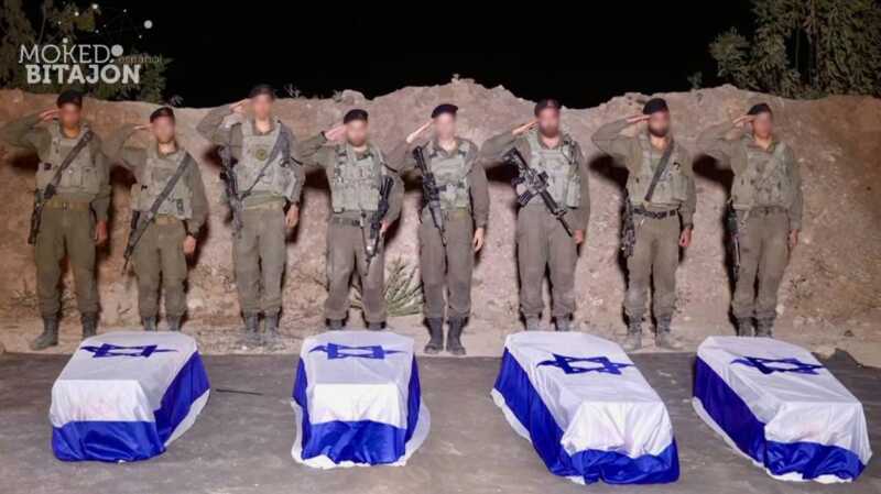 Cuatro cuerpos de rehenes israelíes fueron devueltos por Hamás - 2