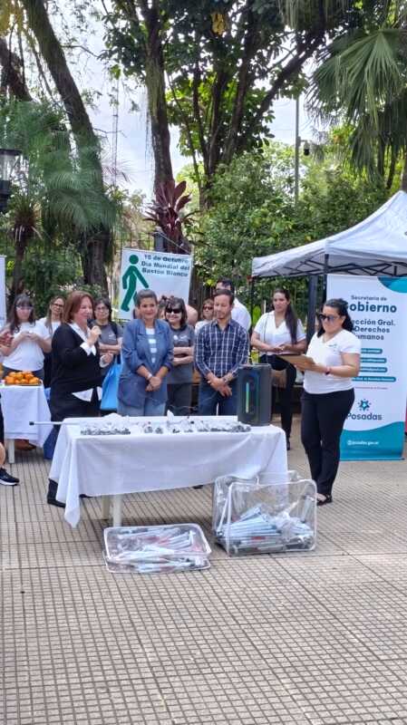 Misiones celebra el Día Internacional del Bastón Blanco con donación de 100 bastones 22 IMG 20251015 095611 - 21