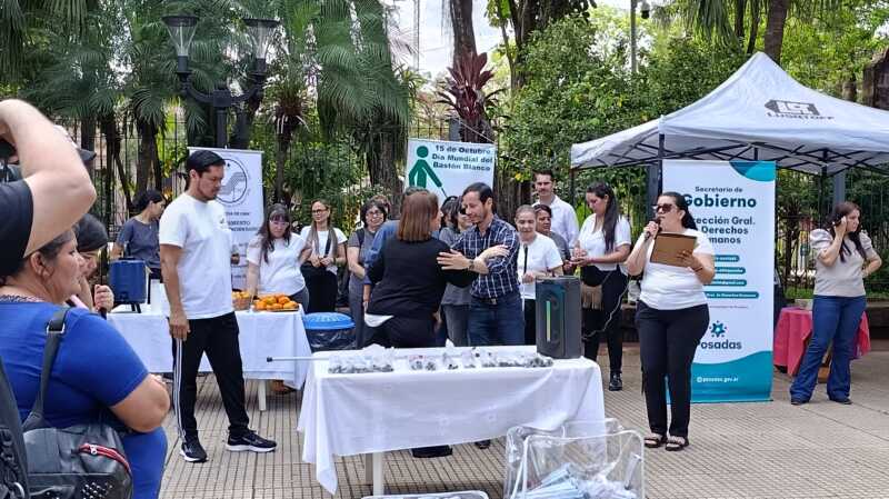 Misiones celebra el Día Internacional del Bastón Blanco con donación de 100 bastones 6 IMG 20251015 095621 - 5