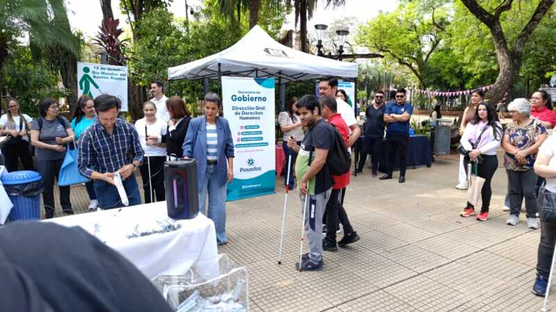 Misiones celebra el Día Internacional del Bastón Blanco con donación de 100 bastones 24 IMG 20251015 095657 - 23
