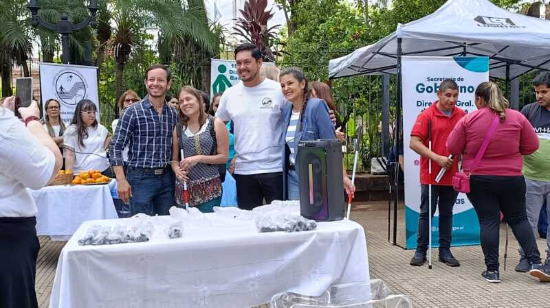 Misiones celebra el Día Internacional del Bastón Blanco con donación de 100 bastones Dia del Baston Blanco