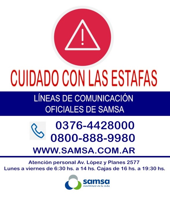 samsa estafas