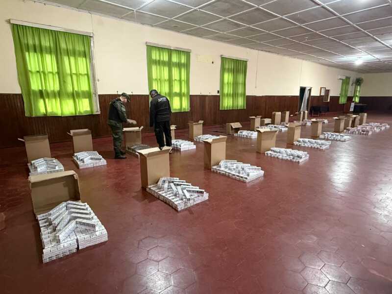 Incautan cigarrillos, neumáticos y marihuana valuados en más de $200 millones en Corrientes 3 Incautan