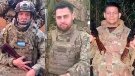 Tres argentinos murieron en Ucrania en combate en la guerra contra Rusia