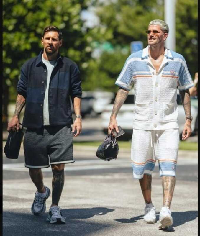 Messi y De Paul se sumaron a la Selección Argentina para los amistosos 2 Messi y De Paul Seleccion 2 - 1