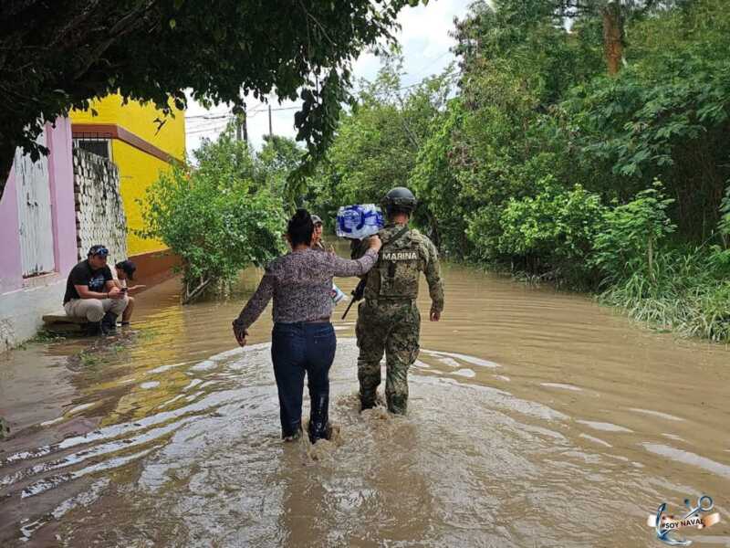 Tragedia en México: al menos 24 muertos y miles de damnificados por las intensas lluvias 2 México