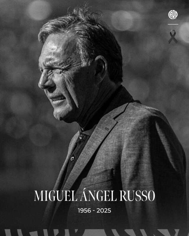 “El Señor fútbol” El homenaje de los clubes a Miguel Ángel Russo 3 Russo