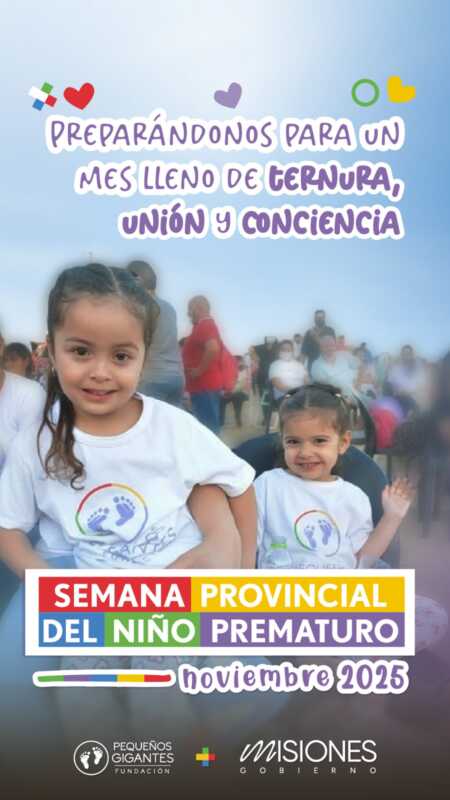 La Fundación Pequeños Gigantes: un centro único para las familias de niños prematuros 7 Campañas solidarias y sensibilización social, durante toda la Semana Provincial del Niño Nacido Prematuro.