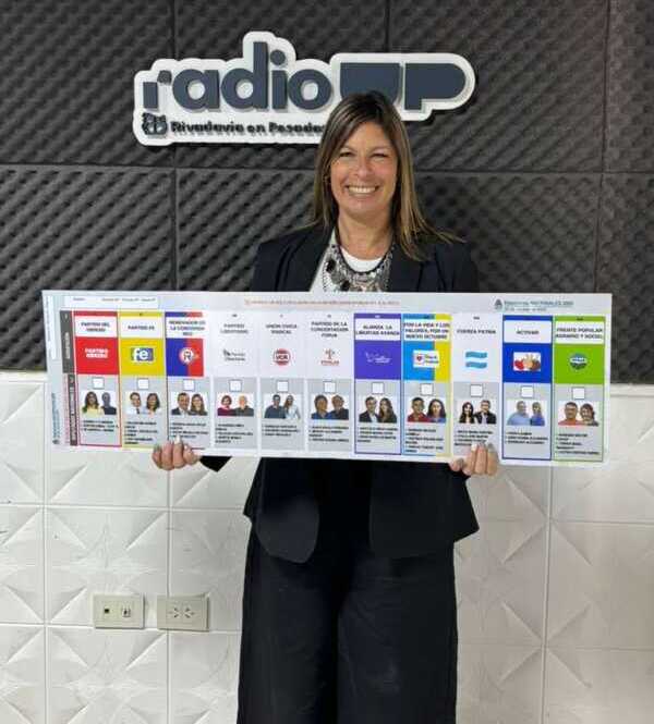 Con la primera elección con boleta única de papel en Misiones, Silvana Dea Labat aclara las dudas sobre el uso de la birome oficial, la sala de votación y la validez del voto.