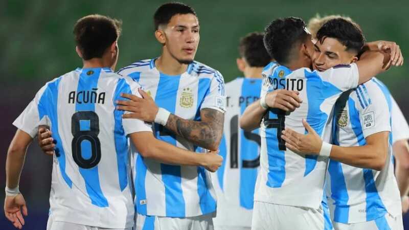 Mundial Sub-20: la Selección Argentina se mide ante Nigeria buscando los cuartos vs México Selección Argentina sub-20
