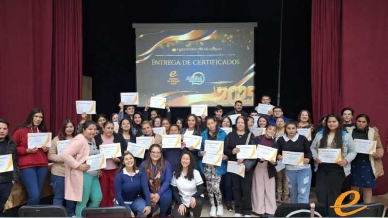 Alem impulsa la formación y el empleo local con más de 70 egresados en cursos de oficio Alem