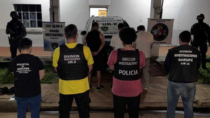 Posadas: Capturan a tres integrantes de la banda que perpetró el robo millonario a una familia asiática robo millonario