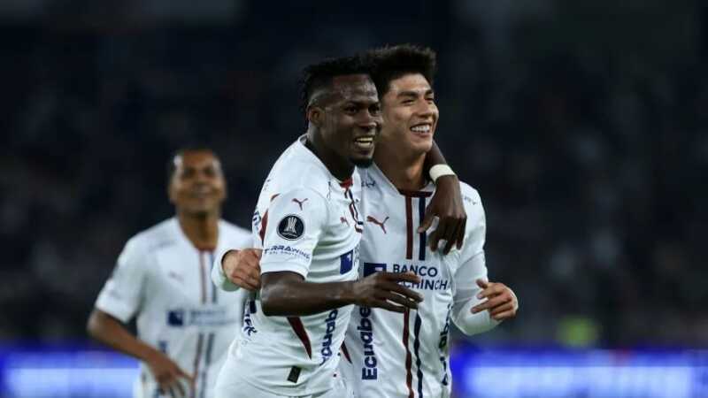 Copa Libertadores: Liga de Quito dio la sorpresa, goleó a Palmeiras y puso un pie y medio en la final Liga de quito Copa Libertadores