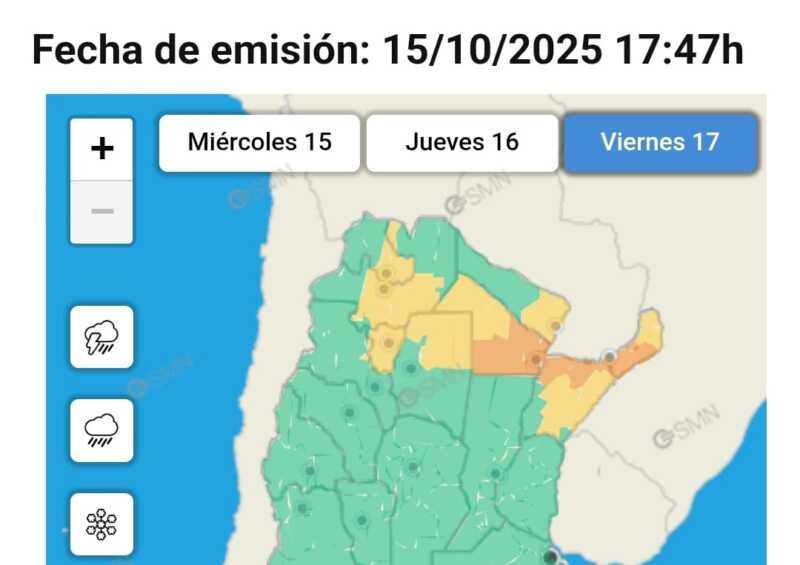 alerta naranja