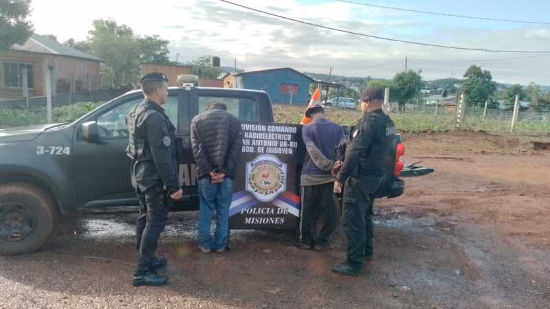 Capturan en Misiones a dos brasileños buscados por robos, uno con tobillera electrónica misiones