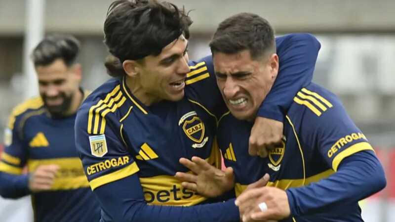 Boca se impuso 3-1 ante Barracas Central y volvió a meterse en zona de Libertadores 4 boca