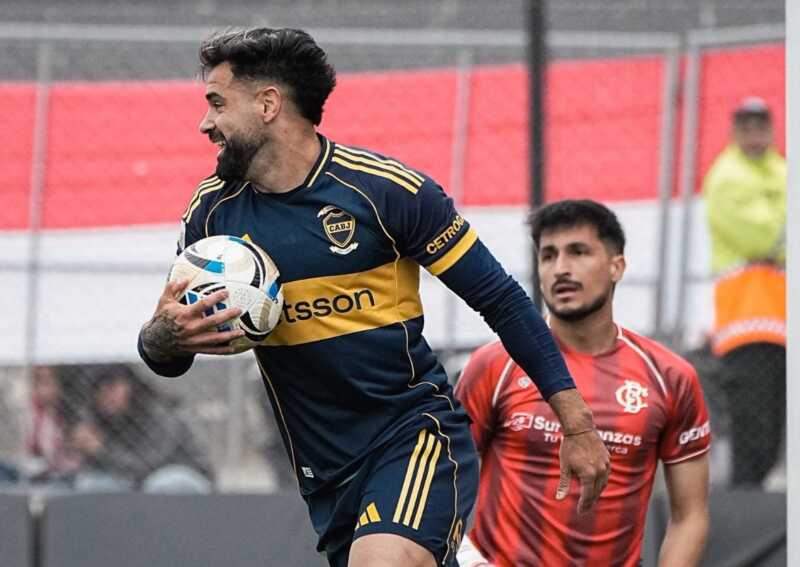 Boca se impuso 3-1 ante Barracas Central y volvió a meterse en zona de Libertadores boca - 3
