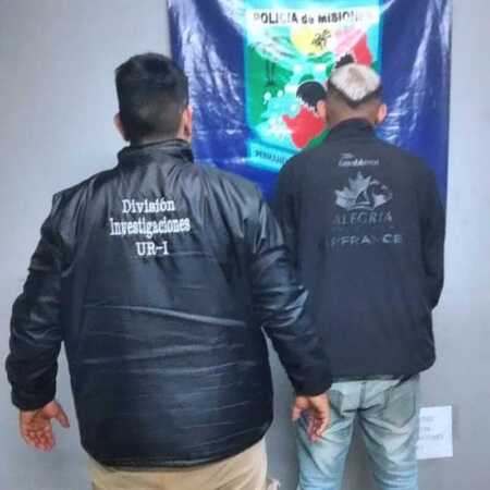 El ladrón fue hallado escondido en una barbería de la avenida Blas Parera, en Posadas.