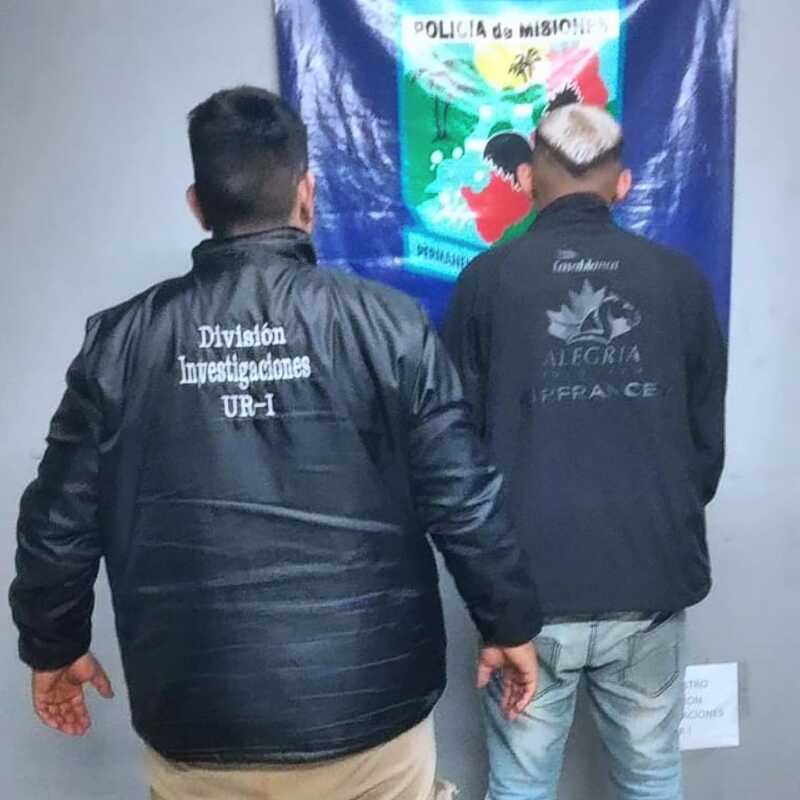 El ladrón fue hallado escondido en una barbería de la avenida Blas Parera, en Posadas.