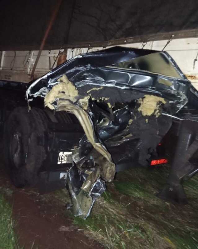 Un joven resultó herido tras un choque sobre la Ruta Provincial 17 2 camioneta 2 - 1