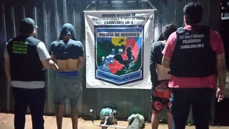 Detuvieron a dos hombres y recuperaron objetos robados en Candelaria candelaria